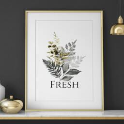 Rackhams Laundry room decor accessories - set of 2 wall art prints - A2 16.54 x 23.39 in / 42 x 59.4 cm - Satin Photo paper 280 gsm - White Frame - thumbnail 4