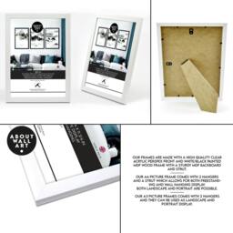 Rackhams Laundry room decor accessories - set of 2 wall art prints - A2 16.54 x 23.39 in / 42 x 59.4 cm - Satin Photo paper 280 gsm - White Frame - thumbnail 6