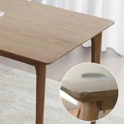 Rackhams Mei Office Desk, Solid Wood, Ash Wood - 140 x 70cm - thumbnail 4