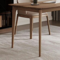 Rackhams Mei Office Desk, Solid Wood, Ash Wood - 140 x 70cm - thumbnail 5