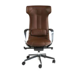 Rackhams Swivel Office Chair 4215/4216 - Brown - Steel - thumbnail 3