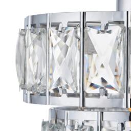 Rackhams Darla Clear Ceiling Pendant Shade - thumbnail 6