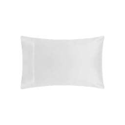 Rackhams 200 Thread Count Egyptian Cotton Housewife Pillowcases (Pair) - White - One Size - White - 100% Egyptian Cotton - thumbnail 3