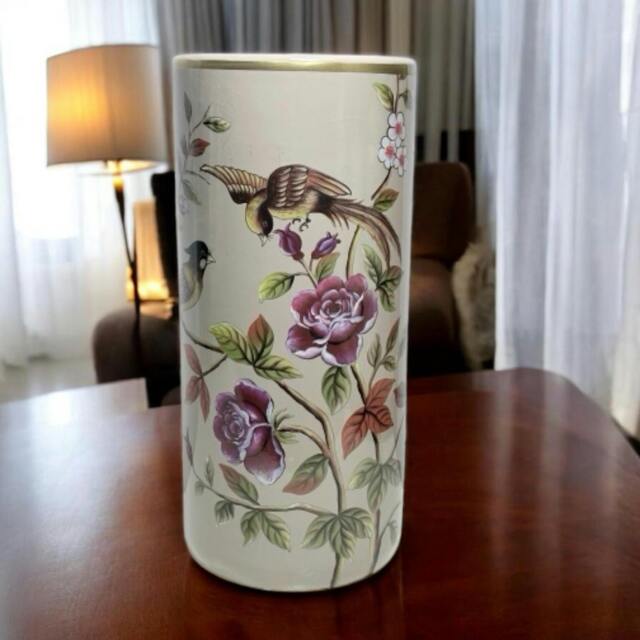 "Rackhams Acacia Home 18"" CERAMIC UMBRELLA STAND"