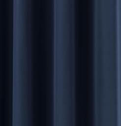 "Rackhams Navy Plain Supersoft Thermal Room Darkening Eyelet Curtain - Pair for Living Room & Bedrooms - 66"" (168cm) Width x 54"" (137cm) Drop" - thumbnail 4