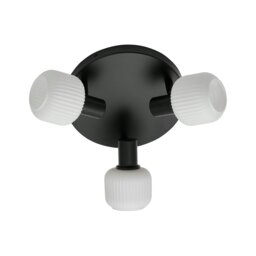 Rackhams Milford Mini 3-Rondel - Ceiling light - Black - 1 - thumbnail 4