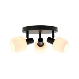 Rackhams Milford Mini 3-Rondel - Ceiling light - Black - 1 - thumbnail 3