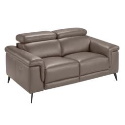 Rackhams Relax sofa in mink leather 6105/6106 - 170 x 103 x 99 - 2 - thumbnail 1