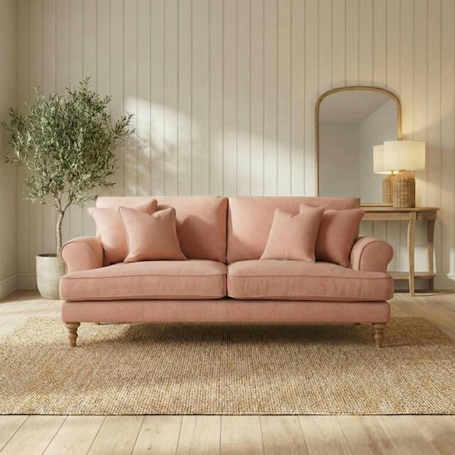 Rackhams Marylebone Large Sofa - Soft Pink - image 1