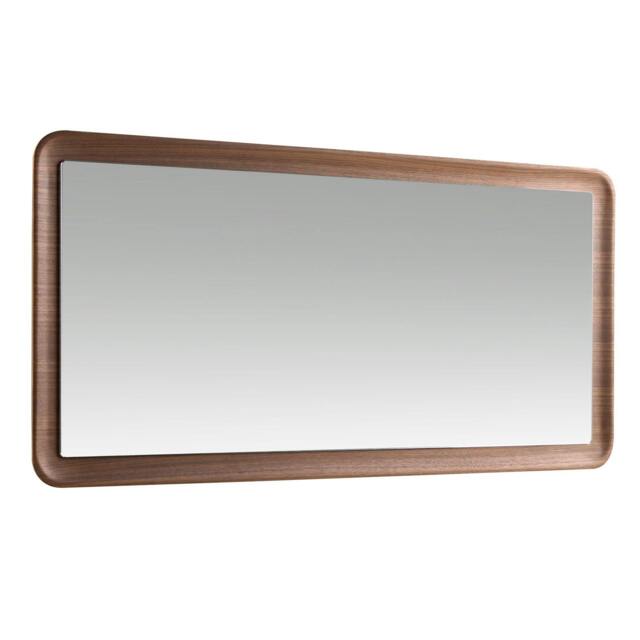 Rackhams Rectangular Walnut Wall Mirror 3248 - image 1