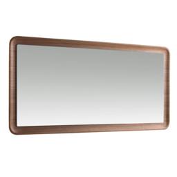 Rackhams Rectangular Walnut Wall Mirror 3248