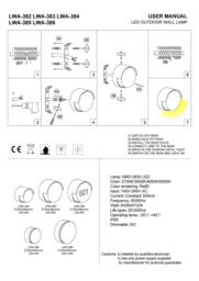 Rackhams 4 Watt Round White Garden Wall Light - thumbnail 5