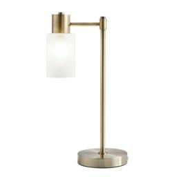Rackhams Maya Antique Brass Table Lamp - thumbnail 2