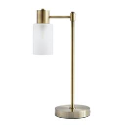 Rackhams Maya Antique Brass Table Lamp - thumbnail 3