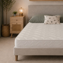 Rackhams Quilted Brick Hybrid Mattress - 18cm Deep, Soft Firmness - White - 1 - European Small Single Mattress (80cm x 200cm) - thumbnail 4