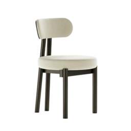 Rackhams Dolmen Kendra Dining Chair: Oak and Light Minimalistic Style - thumbnail 1