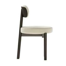Rackhams Dolmen Kendra Dining Chair: Oak and Light Minimalistic Style - thumbnail 2