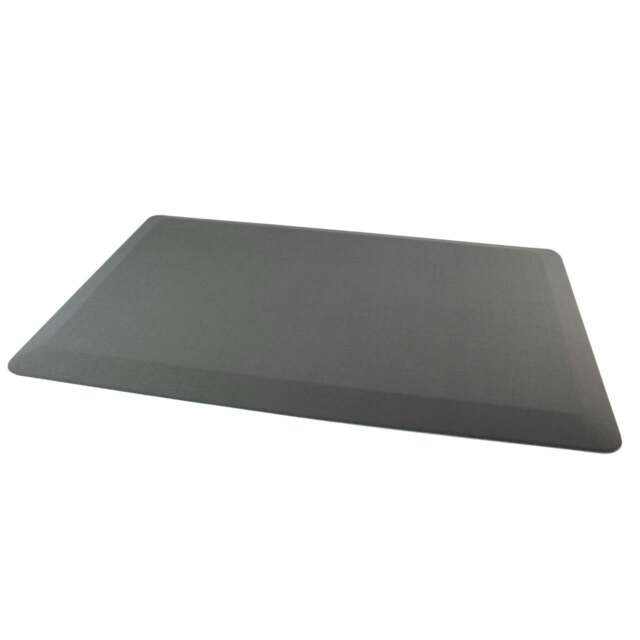 Rackhams Anti-Fatigue Standing Mat – 2cm Thick Ergonomic Non-Slip Floor Comfort Mat – Grey – Multiple Sizes - 50 x 80cm - image 1