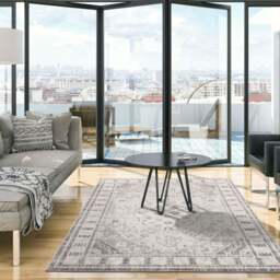 Rackhams Montana Oriental Grey Rug  - 3920G - 200X290 cm - thumbnail 6