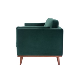 Rackhams Mickey 3 Seat Sofa - Emerald Green - Emerald Green - thumbnail 3