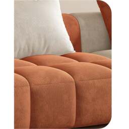 Rackhams Arabella Module Sofa, Two Seater Sofa, Three Seater Sofa, Four Seater, Corduroy Fabric - Others ( Contact Us ) - Two Seater 220cm - No Ottoman - thumbnail 4