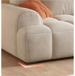 Rackhams Arabella Module Sofa, Two Seater Sofa, Three Seater Sofa, Four Seater, Corduroy Fabric - Others ( Contact Us ) - Two Seater 220cm - No Ottoman - thumbnail 2