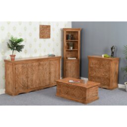 Rackhams Viva Mango Wood Extra Large Sideboard with 4 Doors - Lacquered - Wood - 1 - thumbnail 6