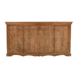 Rackhams Viva Mango Wood Extra Large Sideboard with 4 Doors - Lacquered - Wood - 1 - thumbnail 3