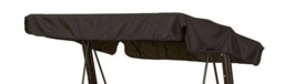 Rackhams Replacement Canopy for 3 Seater Hammock - Pendulum Garden Swing - GREEN - thumbnail 3
