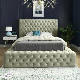 Rackhams Cambridge Bed - Single - 3ft - Cream - thumbnail 1