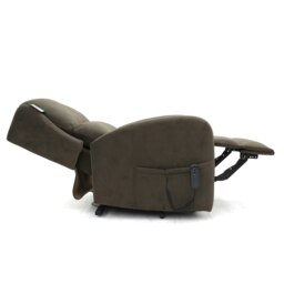 Rackhams Hastings Rise and Recline Armchair Electric Dual Motor Brown - thumbnail 2