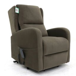 Rackhams Hastings Rise and Recline Armchair Electric Dual Motor Brown - thumbnail 6
