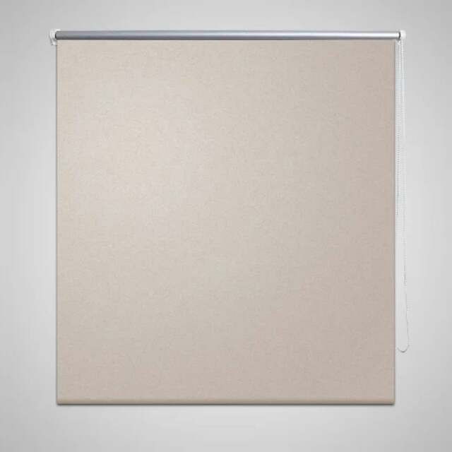 Rackhams Roller Blind Blackout 100 x 175 cm Beige - Beige - 100% polyester - image 1