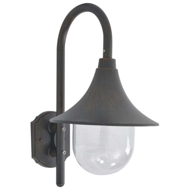 Rackhams Garden Wall Lamp E27 42 cm Aluminium Bronze