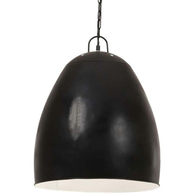 Rackhams Industrial Hanging Lamp 25 W Black Round 42 cm E27