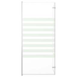 Rackhams Bath Enclosure 120x140 cm Tempered Glass Stripe - thumbnail 5