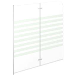 Rackhams Bath Enclosure 120x140 cm Tempered Glass Stripe - thumbnail 4