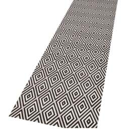 Rackhams Indoor - Outdoor Black Karo Rug - 80X150 cm - thumbnail 6