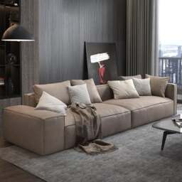 Rackhams Hartste Three Seater Sofa, Leathaire - Four Seater 320CM - Others ( Contact Us ) - With Ottoman - thumbnail 3