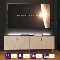 Rackhams Frank Olsen Ava 1500 Tv Cabinet - Black - thumbnail 6