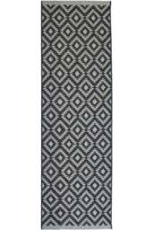 Rackhams County Genesis Black Rug – Indoor & Outdoor - 67X200 cm