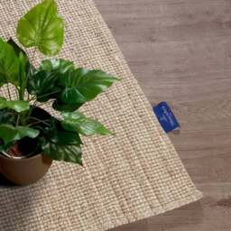 Rackhams Jute Rug Rosalie Natural Cream - 80X300 cm - thumbnail 6