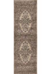 Rackhams Raja Medallion Vintage Rug – Brown Heritage Elegance - 160X235 cm - thumbnail 5