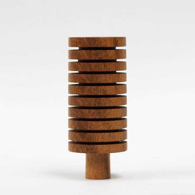 Rackhams Handmade Wooden Stack Ornament - image 1