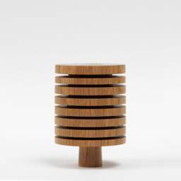 Rackhams Handmade Wooden Stack Ornament - thumbnail 3