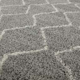 Rackhams Moroccan Grey Shaggy Rug - 810 - 80X300 cm - thumbnail 3