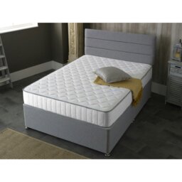 Rackhams Victoria White Castle Hybrid Mattress - Plush Comfort, Durable Design - White - 1 - European Single Mattress (90cm x 200cm) - thumbnail 4
