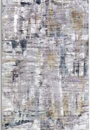 Rackhams Shortpile Rug Saphire Gold – Abstract Modern - 120X170 cm - thumbnail 1