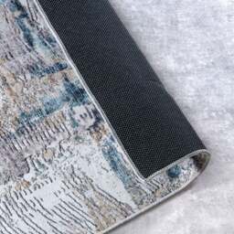 Rackhams Shortpile Rug Saphire Gold – Abstract Modern - 120X170 cm - thumbnail 4