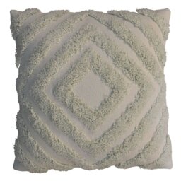 Rackhams Sage Green Diamond Cushion Set of 2 - thumbnail 4